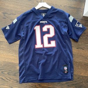 NFL Tom Brady #12 Patriots Jersey